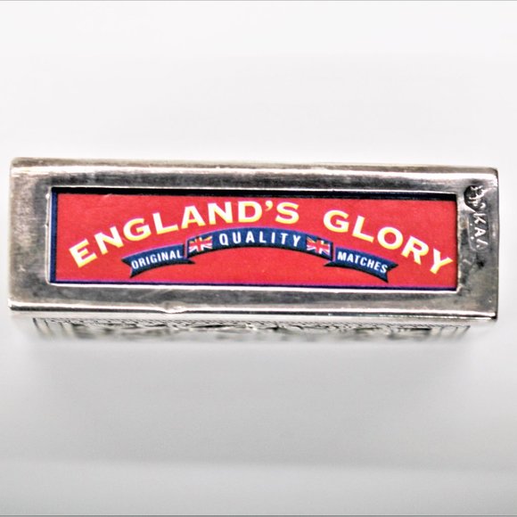 Superb Ceylon Antique Silver Match Holder - Picture 4 of 6